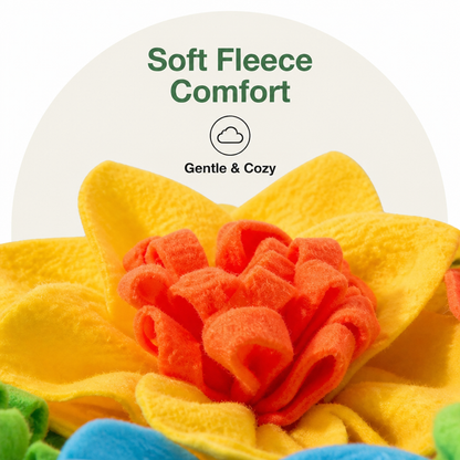 Ortekor Interactive Slow-Feeding Snuffle Mat (Machine-Washable)
