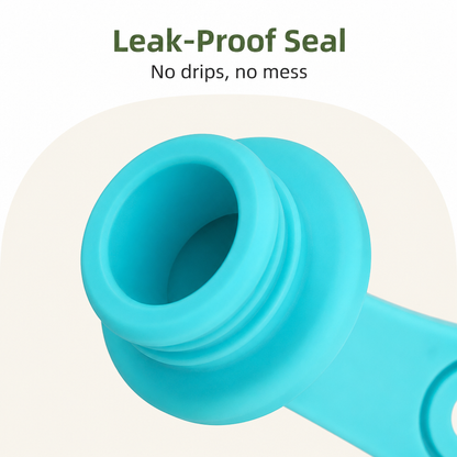 Ortekor Leak-Proof Stainless Steel Dog Water Bottle (Removable Bowl)