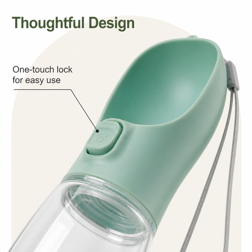 Ortekor Leakproof & Water-Saving Travel Water Bottle