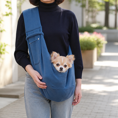 Sac de transport bandoulière pour animaux Ortekor en polyester léger (convient jusqu'à 5,4 kg)