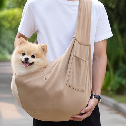Sac de transport bandoulière pour animaux Ortekor en polyester léger (convient jusqu'à 5,4 kg)