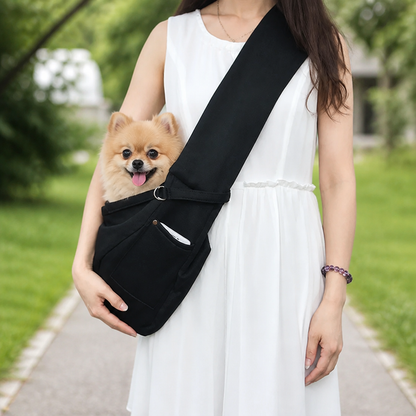Sac de transport bandoulière pour animaux Ortekor en polyester léger (convient jusqu'à 5,4 kg)