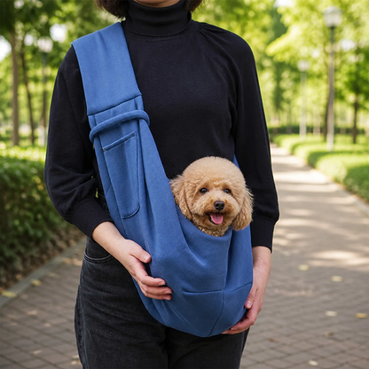 Sac de transport bandoulière pour animaux Ortekor en polyester léger (convient jusqu'à 5,4 kg)