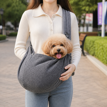 Sac de transport bandoulière pour animaux Ortekor en polyester léger (convient jusqu'à 5,4 kg)