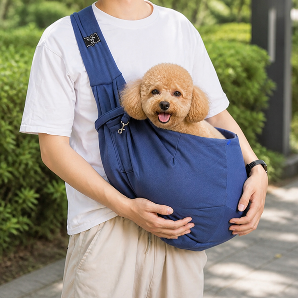 Ortekor Lightweight Polyester Single-Shoulder Sling Carrier (Phone Pocket)