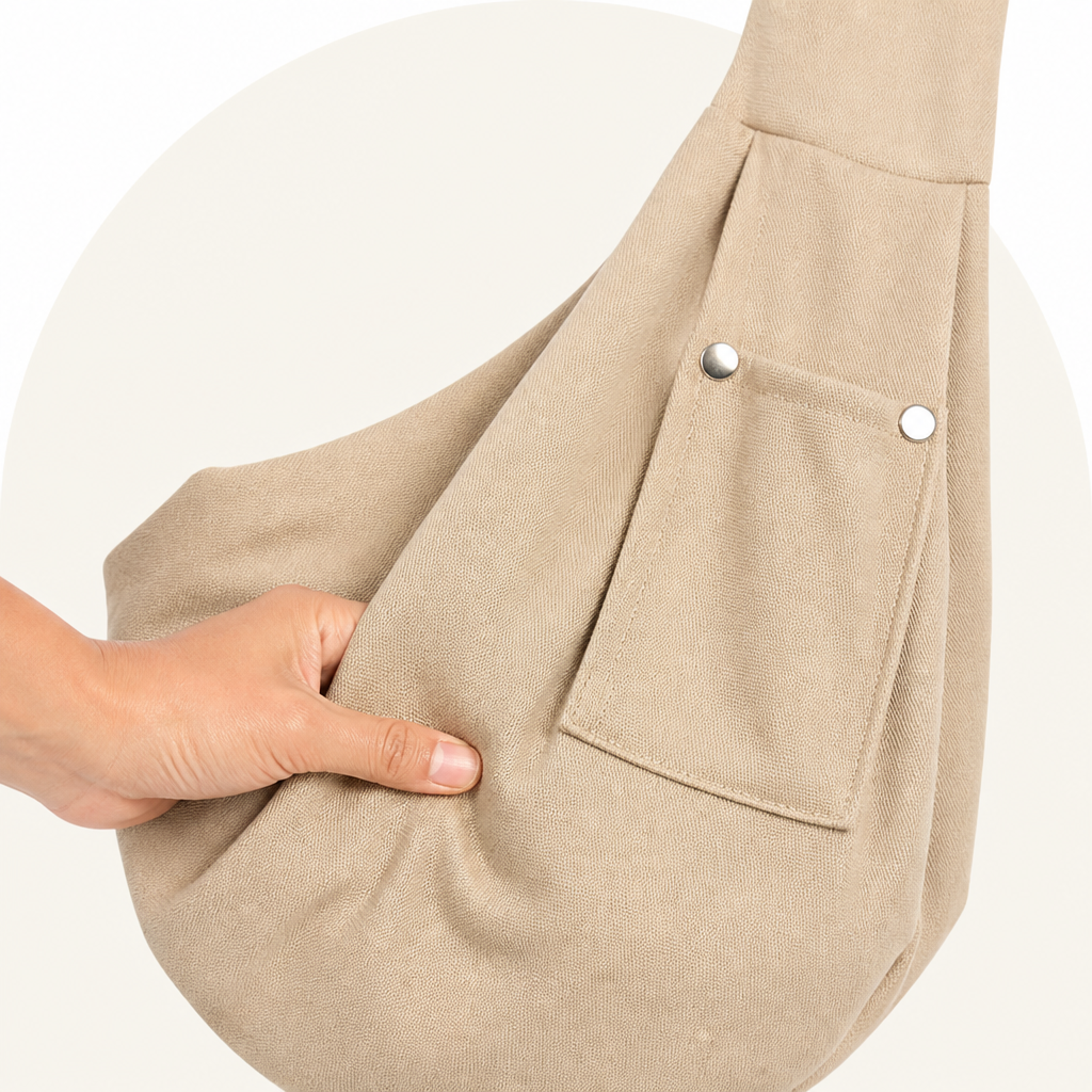 Ortekor Lightweight Polyester Single-Shoulder Sling Carrier (Phone Pocket)
