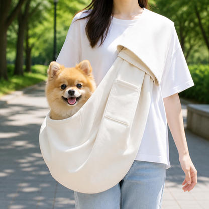 Ortekor Lightweight Polyester Single-Shoulder Sling Carrier (Phone Pocket)