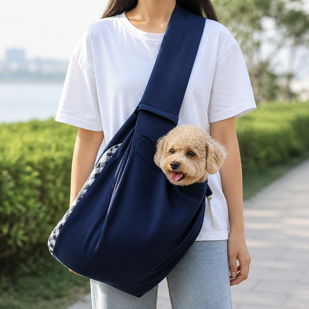 Ortekor Lightweight Polyester Single-Shoulder Sling Carrier (Phone Pocket)