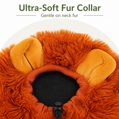 Ortekor Lion-Shaped Cotton Canvas Shoulder Carrier (Adjustable Zip)
