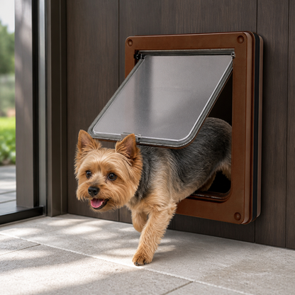 Ortekor Magnetic Self-Closing ABS Pet Flap Door (35x29x4cm)