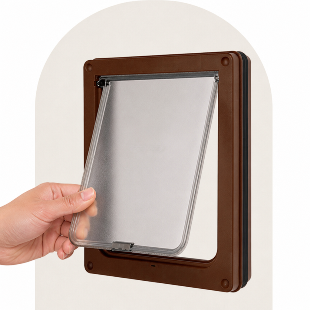 Ortekor Magnetic Self-Closing Pet Flap Door