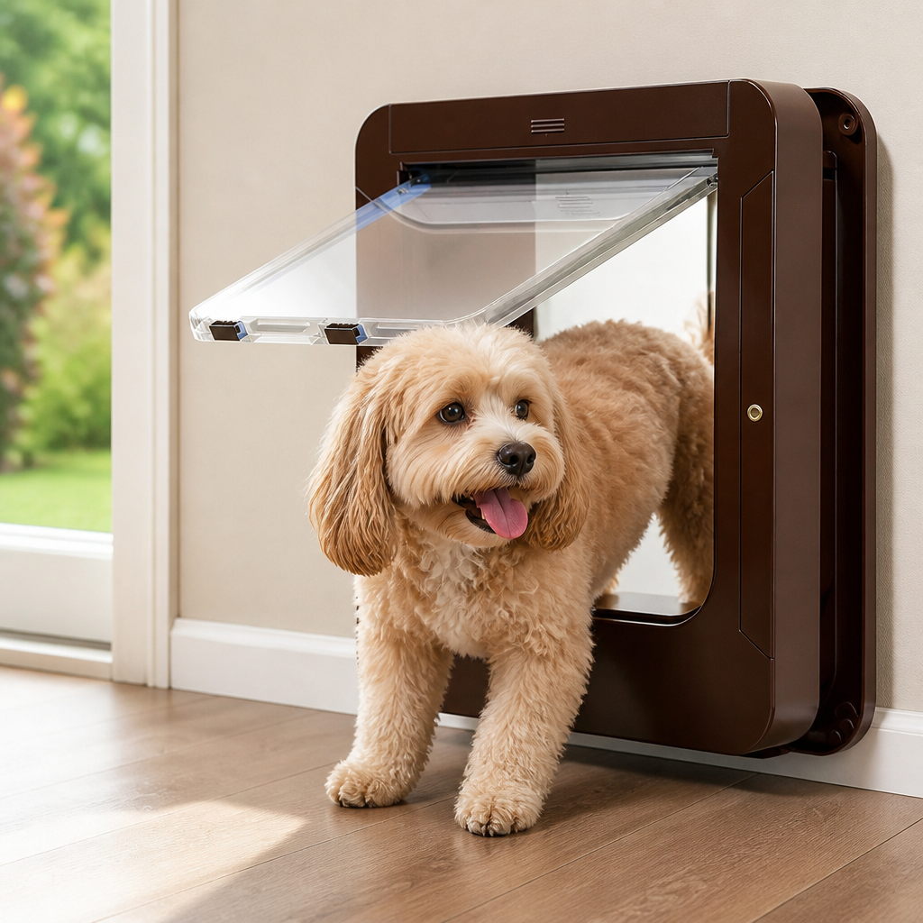 Ortekor Microchip-Activated Automatic Pet Door (XL)