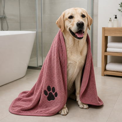 Ortekor Microfiber Quick-Dry Pet Towel