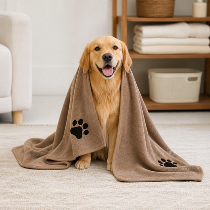 Ortekor Microfiber Quick-Dry Pet Towel