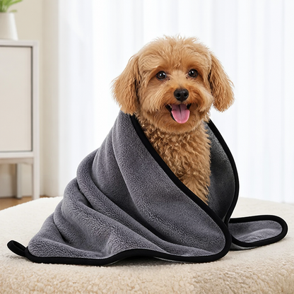 Ortekor Microfiber Super-Absorbent Quick-Dry Dog Towel