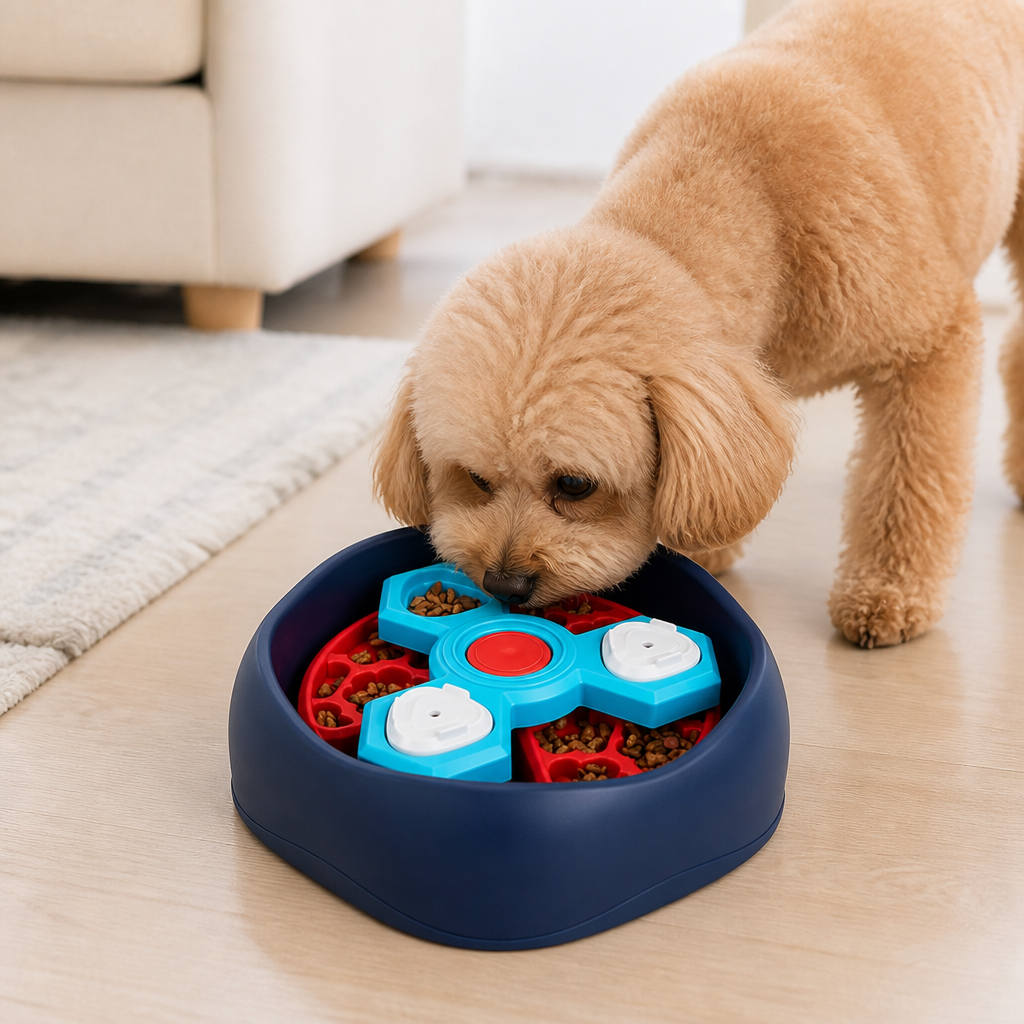 Ortekor Multi-Layer Puzzle & Anti-Slip Slow Feeder Bowl