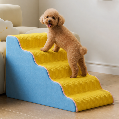 Ortekor Non-Slip Lightweight & Portable Dog Stairs (3-5 Steps)