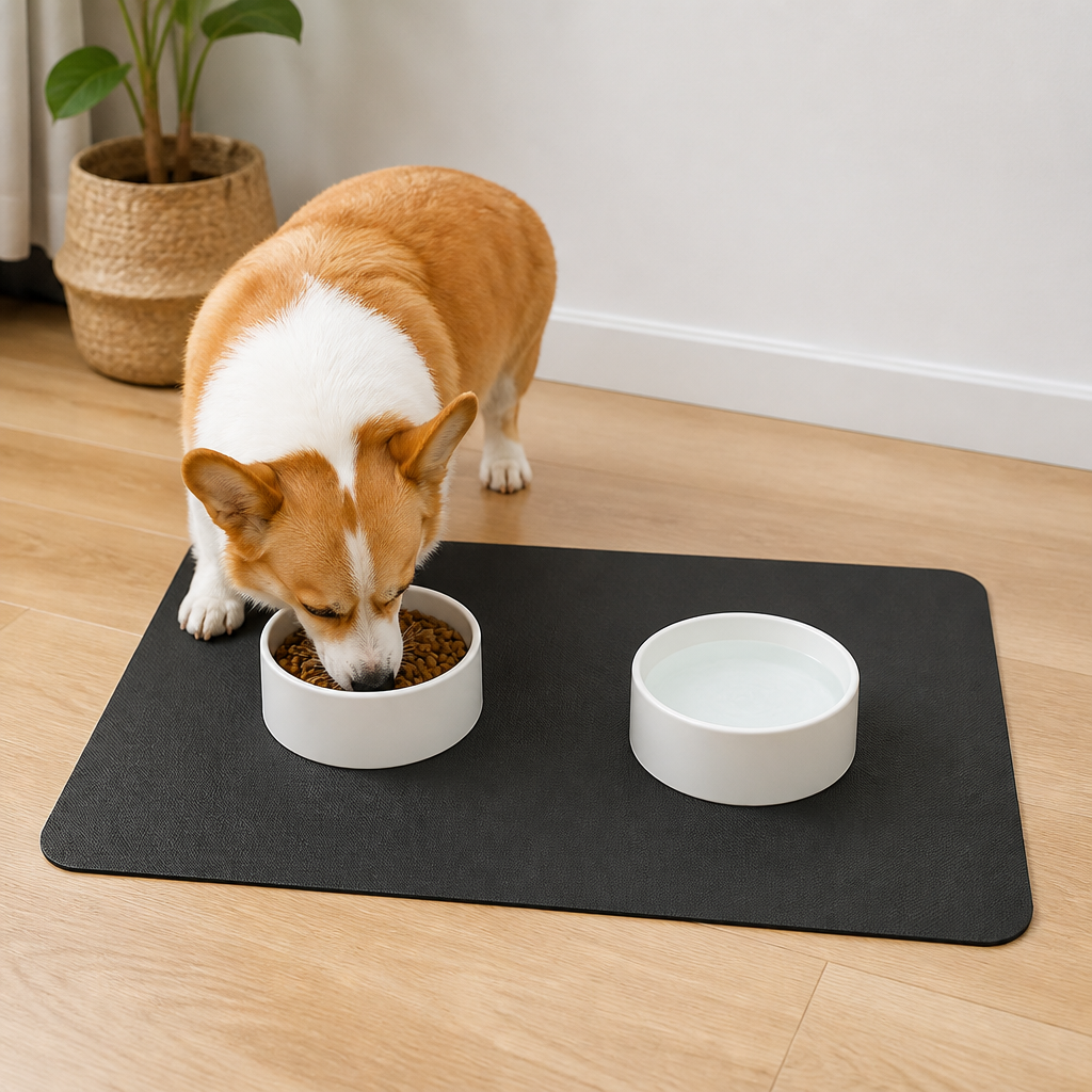 Ortekor Non-Slip & Waterproof Personalized Feeding Mat
