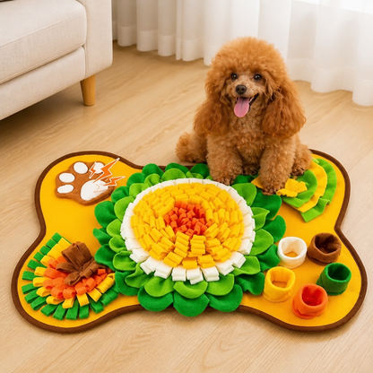 Ortekor Nose-Work & Slow-Feeding Snuffle Mat (Machine Washable)
