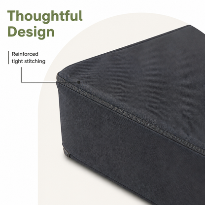 Ortekor Orthopedic Memory Foam Dog Bed (Removable Cover & Waterproof Lining)