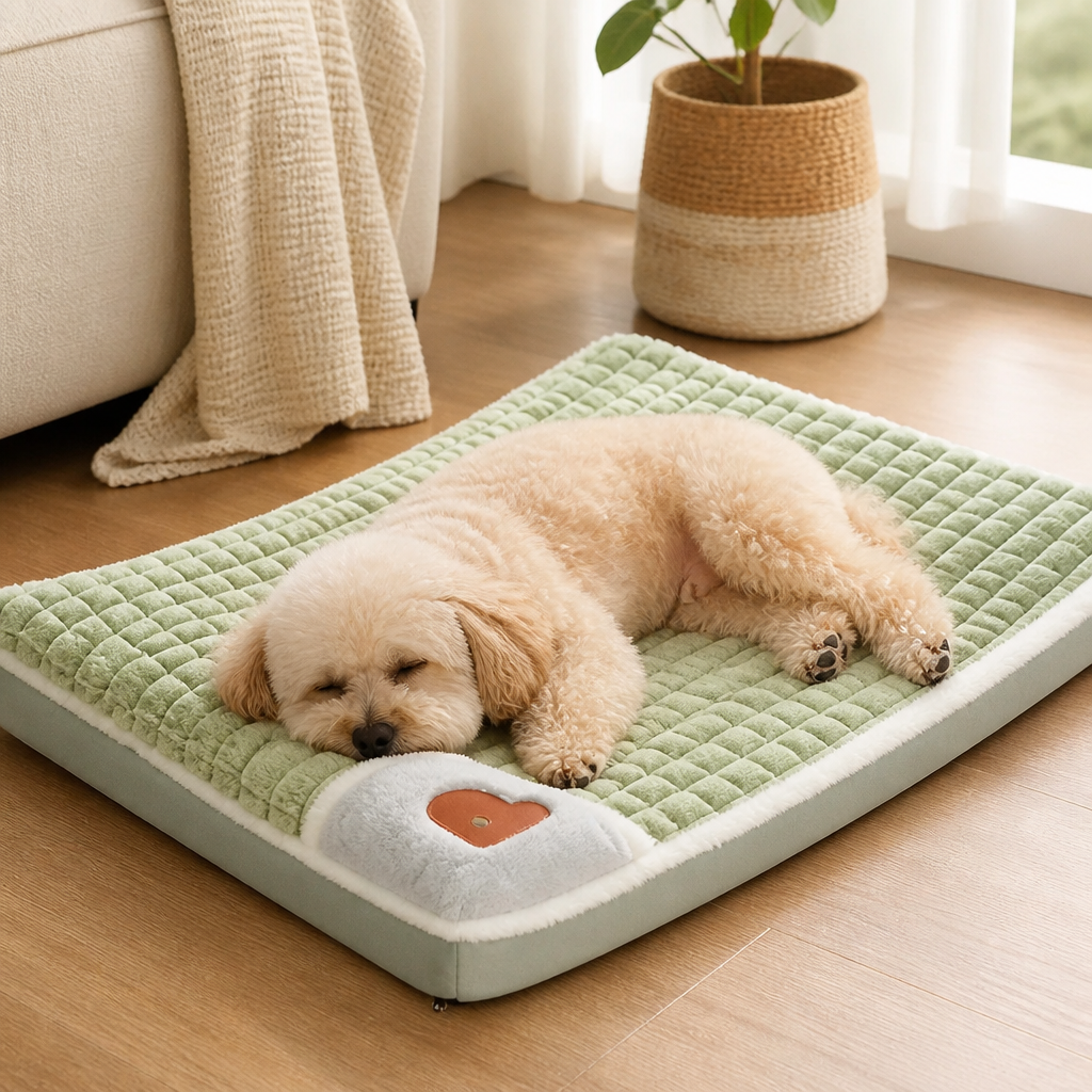 Ortekor Orthopedic Memory Foam Dog Bed (Removable Washable Cover)