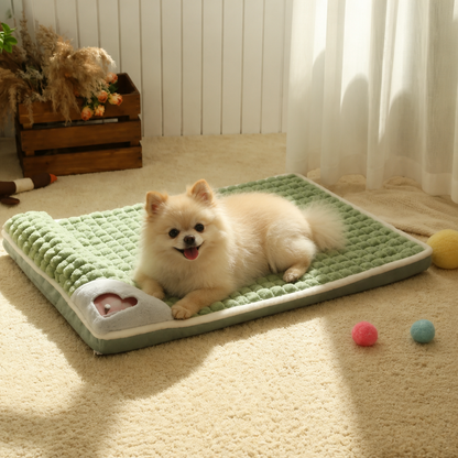 Ortekor Orthopedic Memory Foam Dog Bed (Removable Washable Cover)