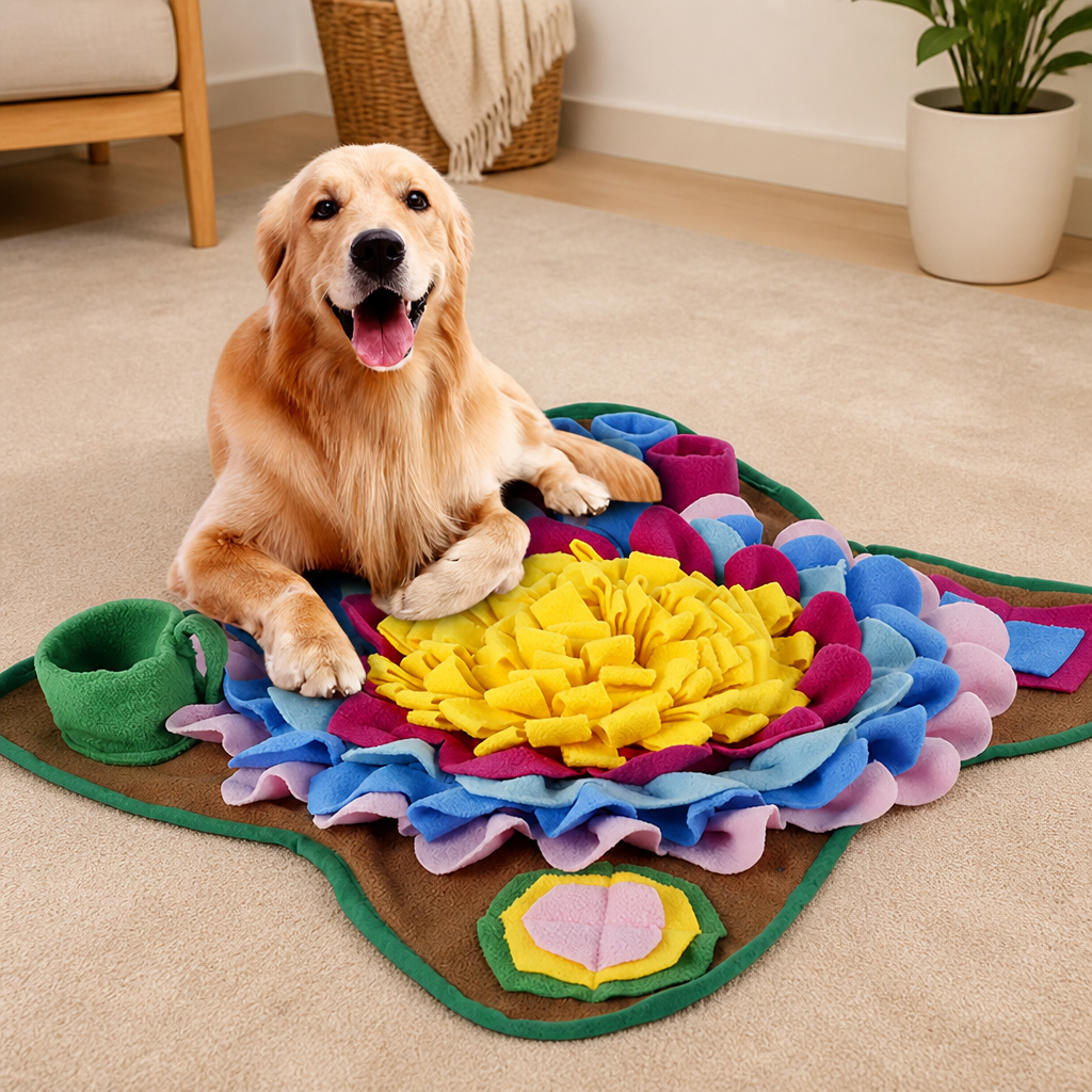 Ortekor Plush Foldable & Washable Dog Snuffle Mat