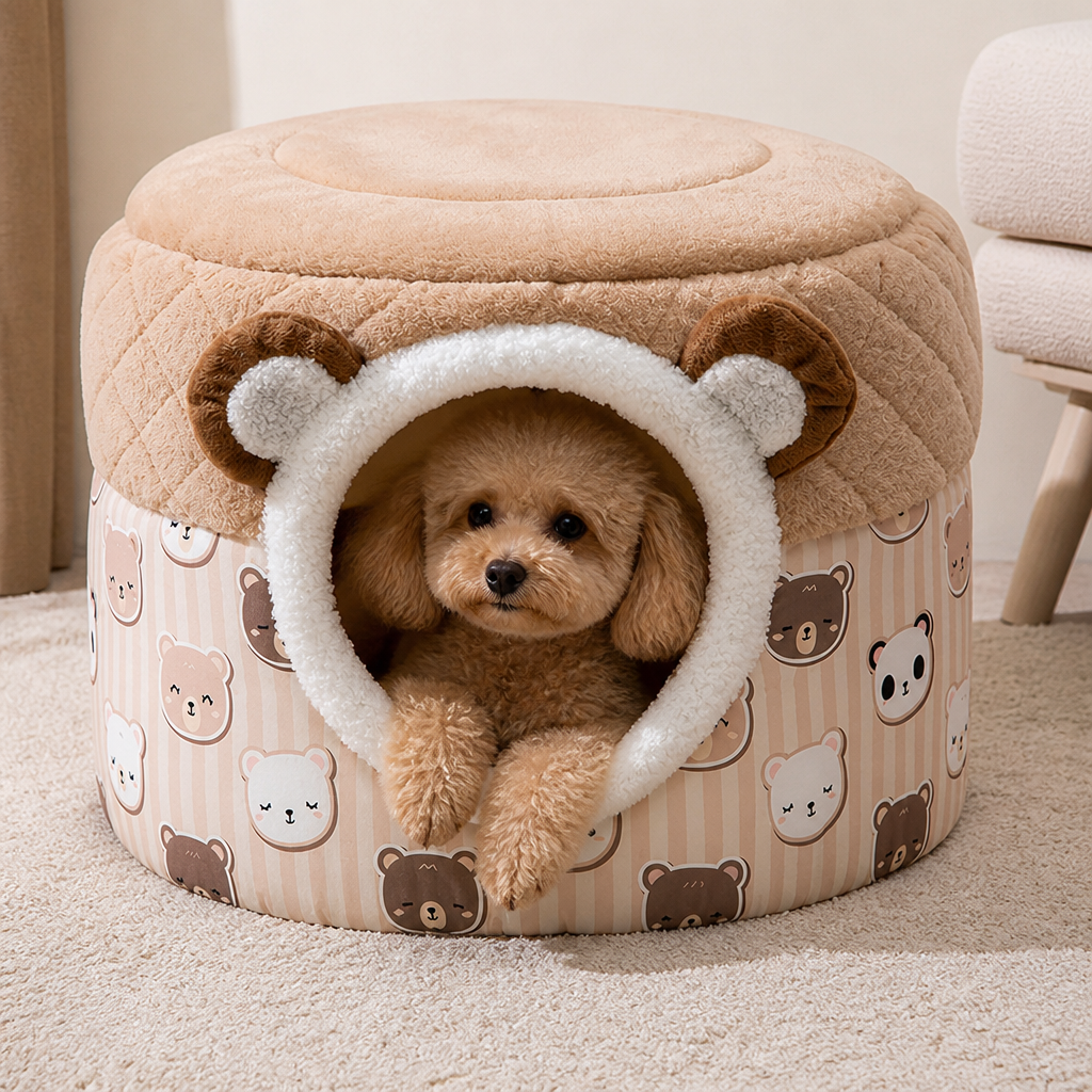 Ortekor Plush Insulated Pet Tent (Removable Cushion)