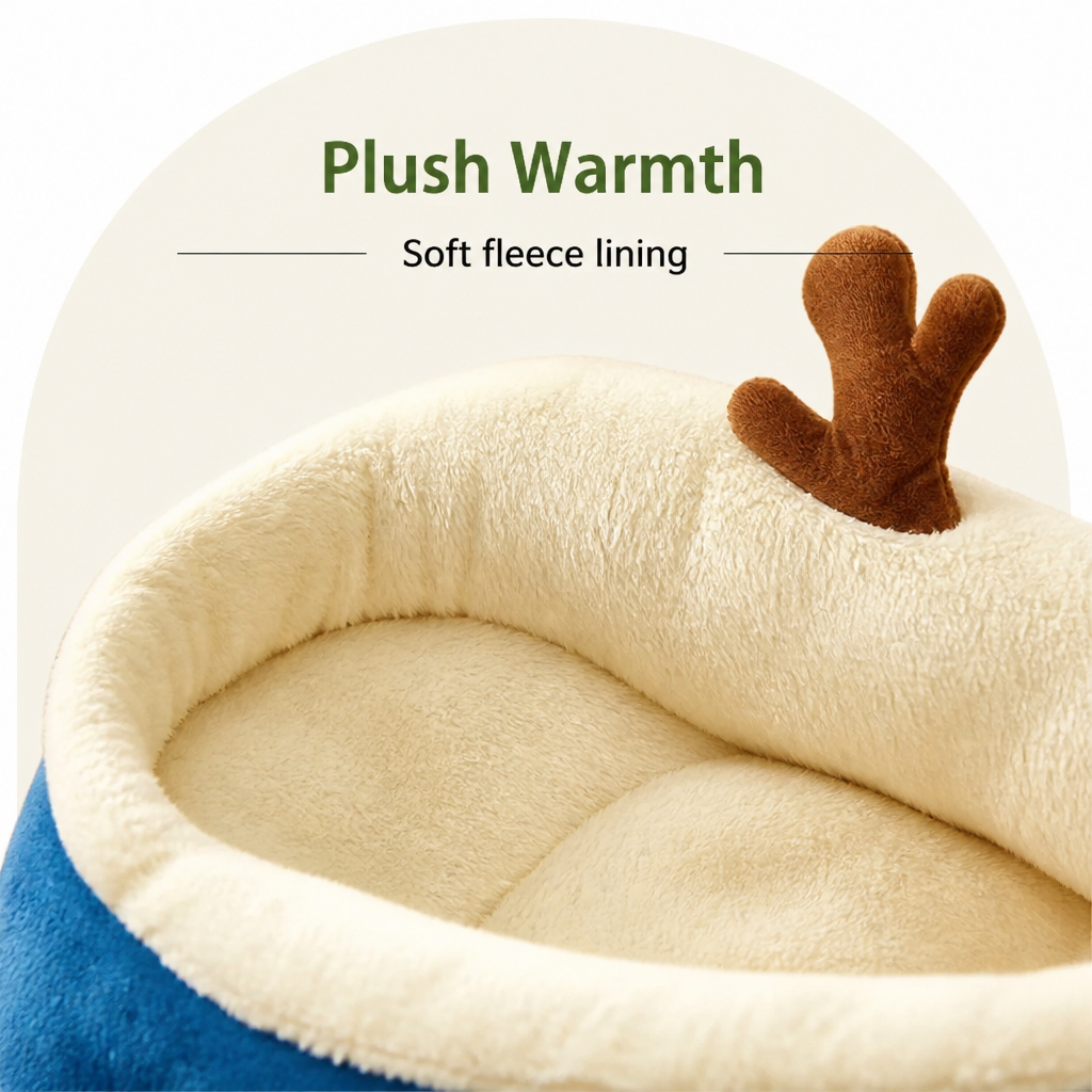 Ortekor Plush Insulating Washable Kennel Bed