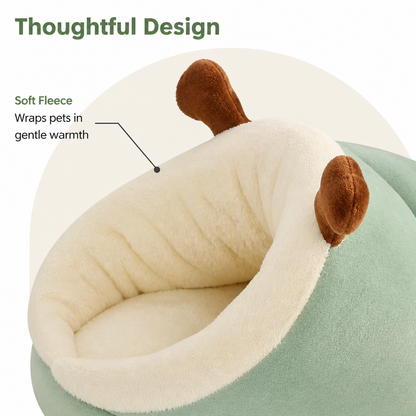 Ortekor Plush Insulating Washable Kennel Bed