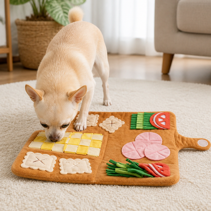 Ortekor Plush Slow-Feed Snuffle Mat (Small Breed)