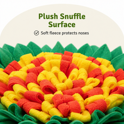 Ortekor Plush Snuffle & Slow-Feeder Mat (27.6 in x 19.7 in)