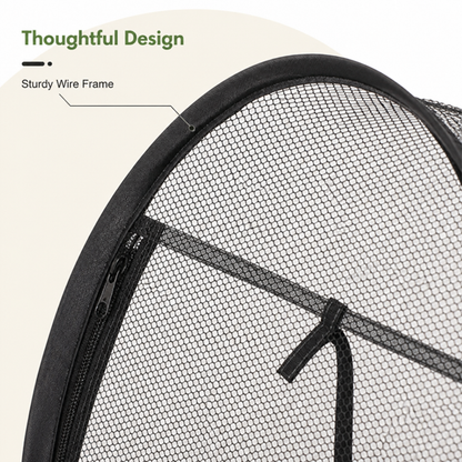Ortekor Portable Pop-Up Breathable Mesh Pet Tent (With Storage Bag)