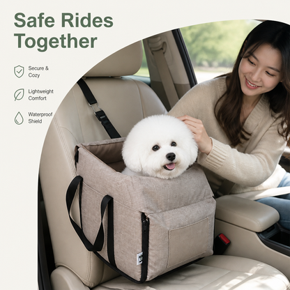 Ortekor Portable Waterproof & Washable Car Booster Seat (Removable Pad)