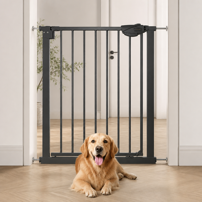 Ortekor Pressure-Mounted Auto-Close & Double Lock Pet Gate