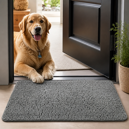 Ortekor Quick-Dry Microfiber & Non-Slip Dog Door Mat