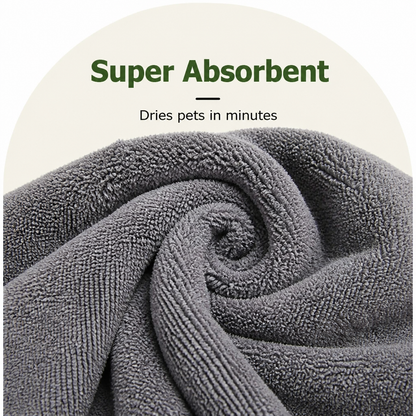 Ortekor Quick-Dry & Super Absorbent Pet Towel