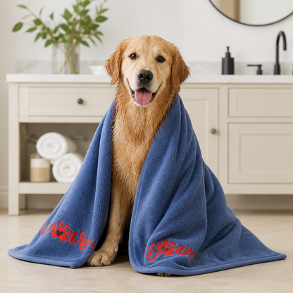 Ortekor Quick-Dry & Super Absorbent Pet Towel