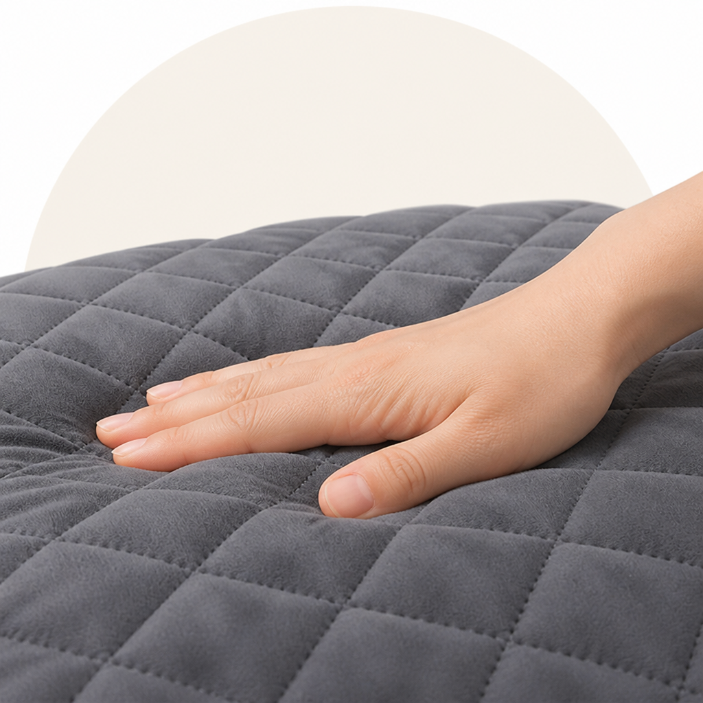 Ortekor Quilted Water-Resistant & Non-Slip Dog Bed Cover