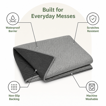 Ortekor Quilted Waterproof & Non-Slip Bed Protector