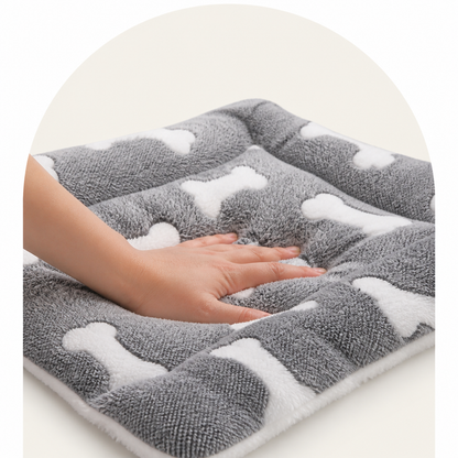 Ortekor Reversible Short Plush Pet Mat