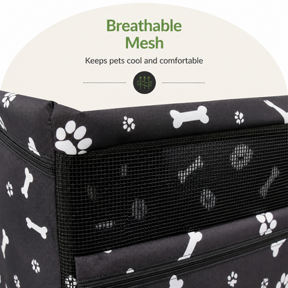 Ortekor Seat-Belt Compatible Portable & Breathable Car Booster Seat