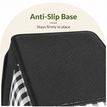 Siège auto pour chien Ortekor avec support de ceinture de sécurité et système antidérapant