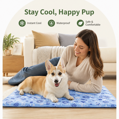 Ortekor Self-Cooling Gel & Waterproof Cooling Mat