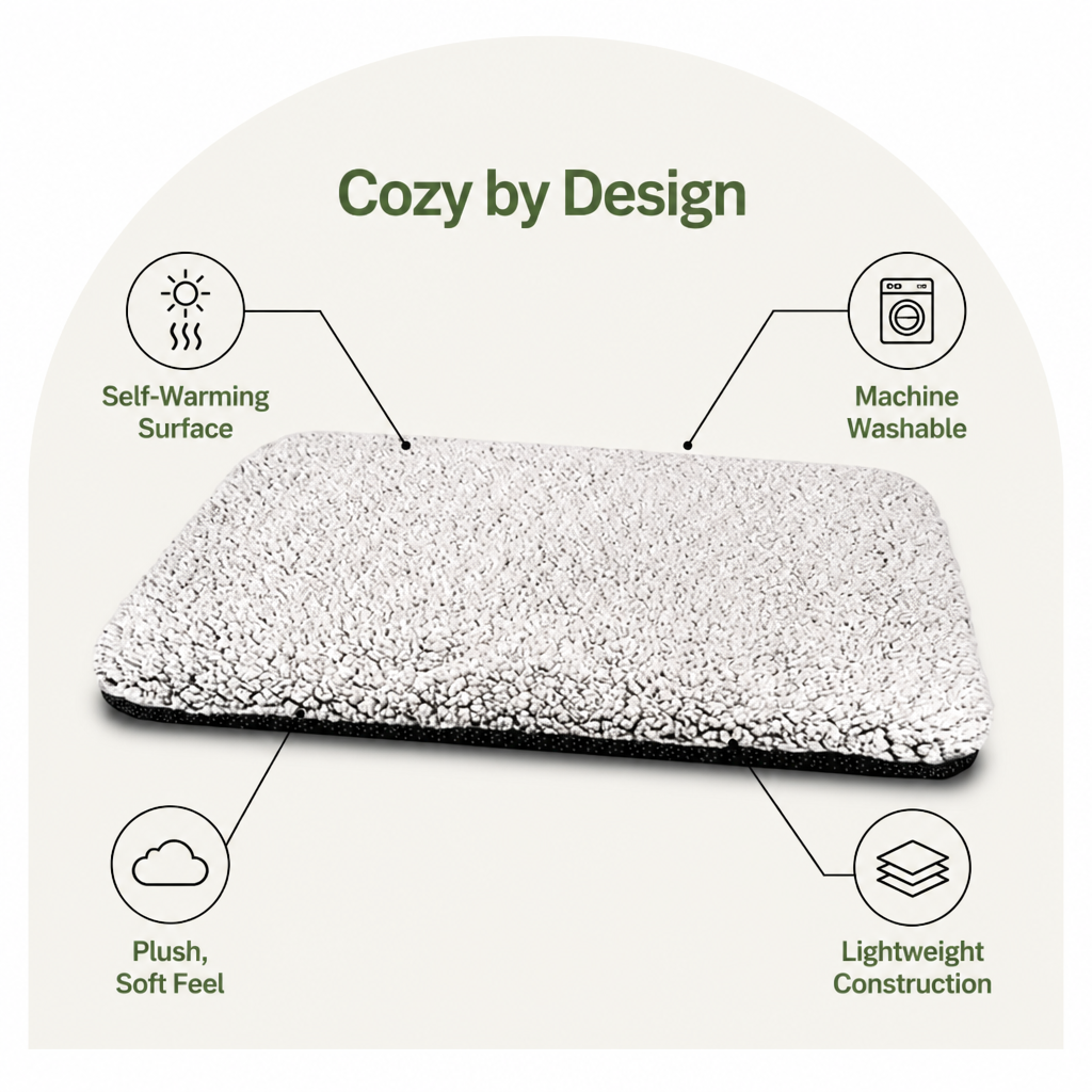 Ortekor Self-Heating & Washable Pet Pad