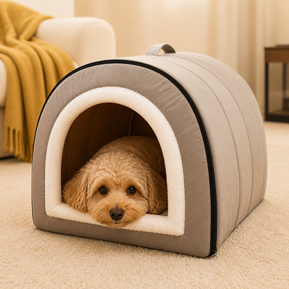 Ortekor Self-Warming Cozy Pet Cave Bed