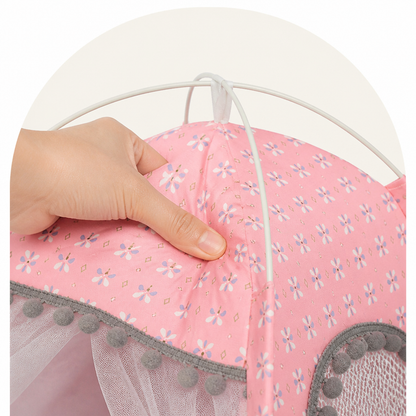 Ortekor Semi-Enclosed Breathable Mesh & Non-Slip Pet Tent