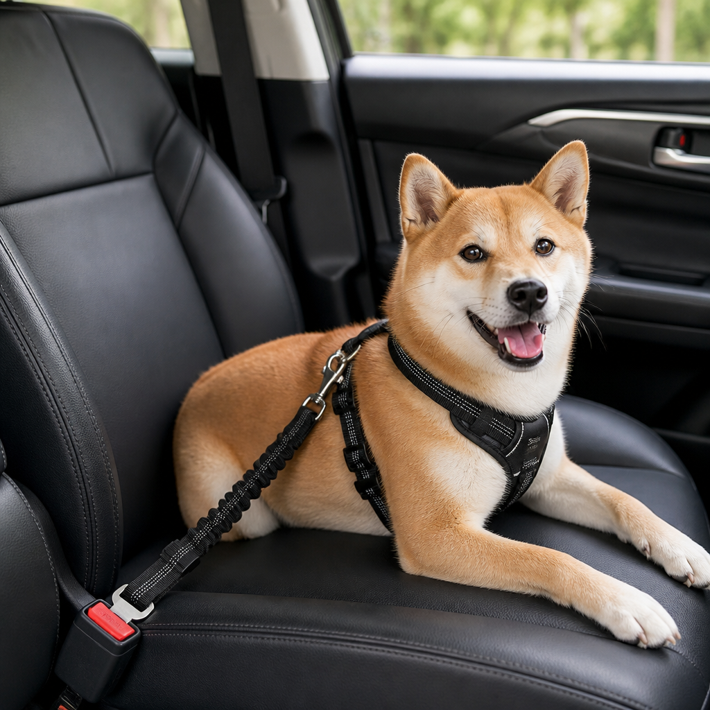 Ortekor Shock Absorbing Adjustable Seat Belt Tether