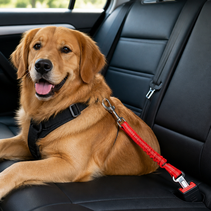 Ortekor Shock Absorbing Adjustable Seat Belt Tether