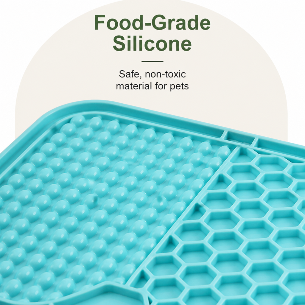 Ortekor Slow-Feeding Food-Grade Silicone Lick Mat